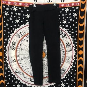Victoria’s Secret Black Flare Yoga Pants w/ sequin